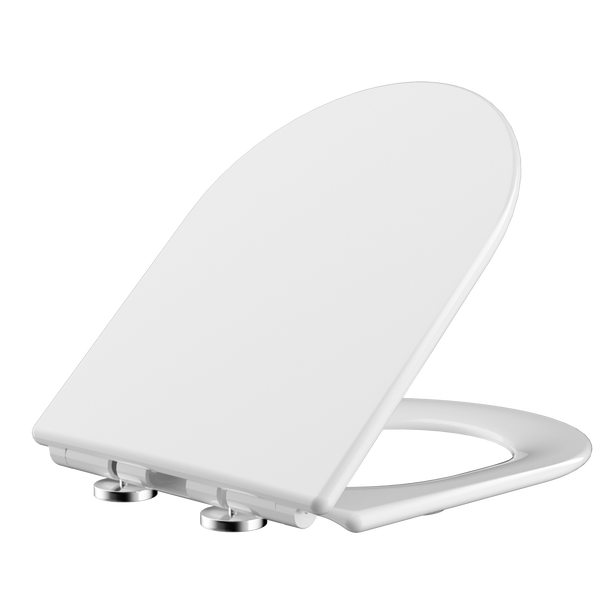 Сидіння-кришка для унітазу Mixxus SEAT COVER BEVEL-2003 з мікроліфтом 420х334х36mm (MI6691) MI6691 фото
