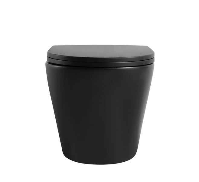 Комплект: Mixxus Premium Bevel-SET-2101 Black (в 2 ящ) Унитаз система смыва Tornado 1.0+ Инсталляция Koer KT-0404 + панель KT-0604-05 Black Mat (MP6669) MP6669 фото