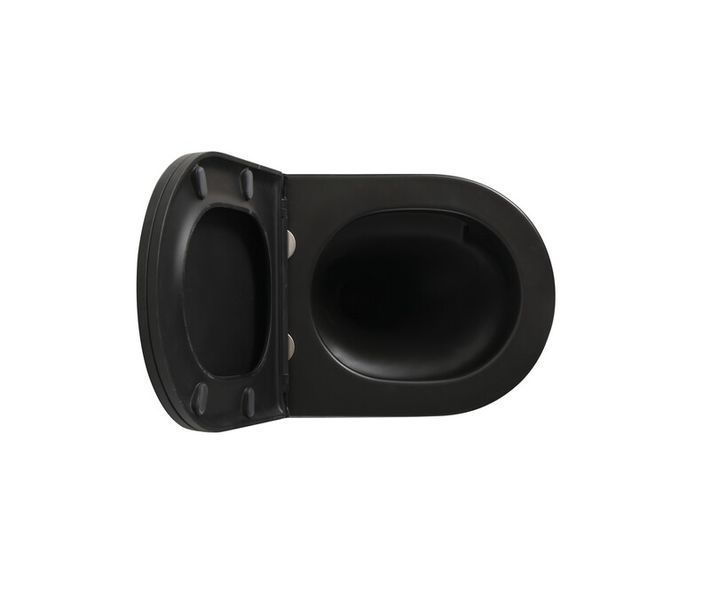 Комплект: Mixxus Premium Bevel-SET-2101 Black (в 2 ящ) Унитаз система смыва Tornado 1.0+ Инсталляция Koer KT-0404 + панель KT-0604-05 Black Mat (MP6669) MP6669 фото