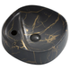 Раковина накладна MIXXUS PREMIUM WAVE-0201 MARBLE 430х430х150mm з отвором під змішувач (MP6536) MP6536 фото 1