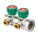 Коллектор вентильный с адаптером Koer KR.1127-2 - 1"x2 - 3/4 Ways (евроконус-плоскость) (KR4946) KR4946 фото 1