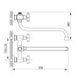 Смеситель для ванны Zerix JIK7 102-A (ZX0408) ZX0408 фото 2