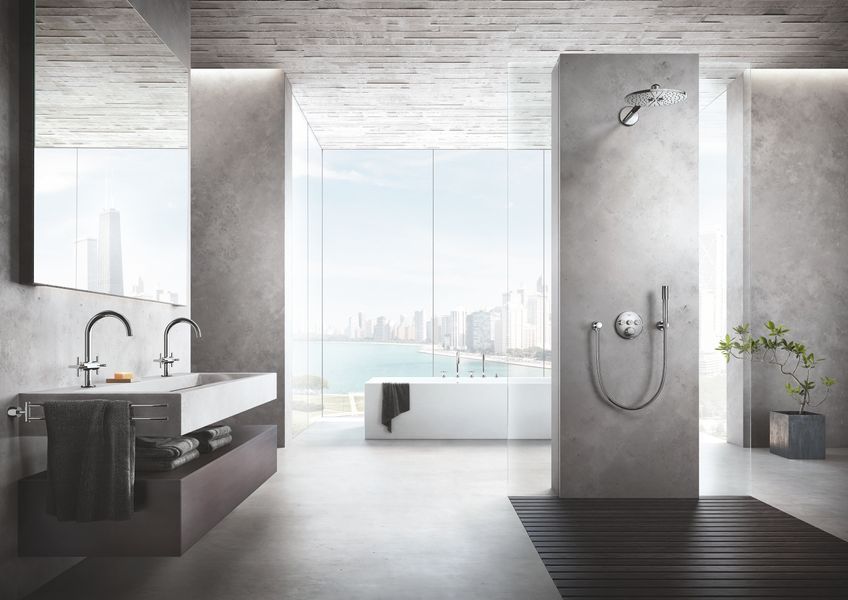 Термостат прихованого монтажу на 2 споживача Grohe Grohtherm SmartControl (29119000) 29119000 фото
