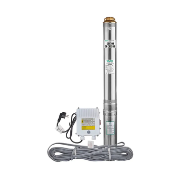 Насос свердловинний відцентровий Taifu 4STM 6/20+2M +пульт Н=140м, Q=8,4м3, P=2200Вт, каб.2м, 1,25" (TF3397) TF3397 фото