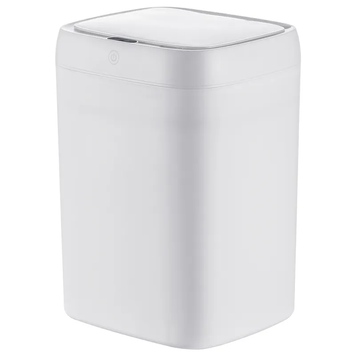 Мусорное ведро сенсорное прямоугольное Mixxus Wave-TC0314 White 14 л (цвет белый) (MI8404) MI8404 фото