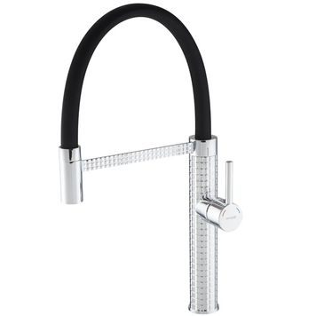 Смеситель для кухни Mixxus Premium Oliwer 017 REFL.BLACK (MI6965) MI6965 фото