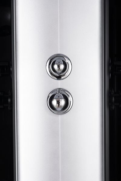 Бокс душевой без гидромассажа Mixxus STRONG SB02-90x90x215-FB SATIN с низким поддоном (MI6886) MI6886 фото