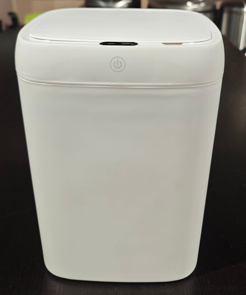 Відро для сміття сенсорне прямокутне Mixxus Wave-TC0314 White 14 л (колір білий) (MI8404) MI8404 фото