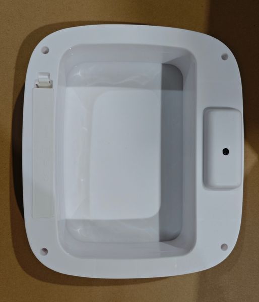 Відро для сміття сенсорне прямокутне Mixxus Wave-TC0314 White 14 л (колір білий) (MI8404) MI8404 фото