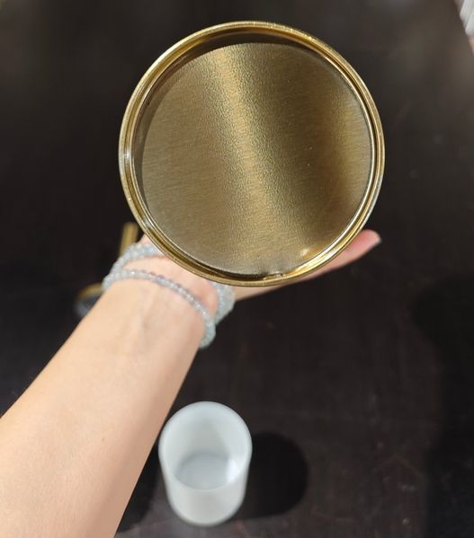 Ершик для унитаза напольный Mixxus Ellipse-TB0202 Brushed Gold (цвет матовое золото) (MI8401) MI8401 фото