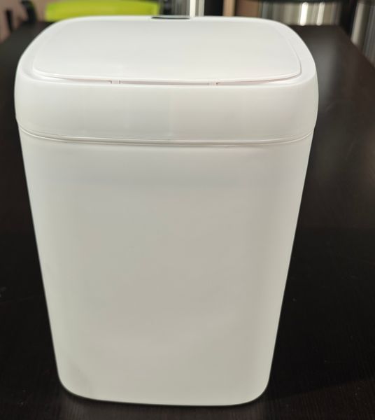 Відро для сміття сенсорне прямокутне Mixxus Wave-TC0314 White 14 л (колір білий) (MI8404) MI8404 фото