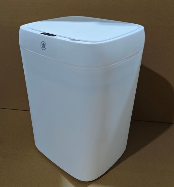 Відро для сміття сенсорне прямокутне Mixxus Wave-TC0314 White 14 л (колір білий) (MI8404) MI8404 фото