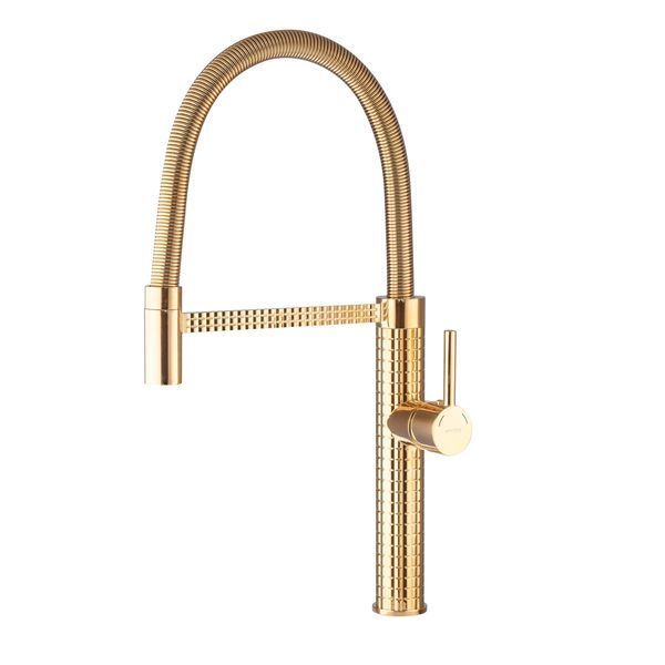 Смеситель для кухни Mixxus Premium Spark 017 GOLD (MI6972) MI6972 фото