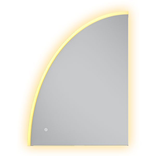 Зеркало Mixxus Premium TOPPER MS02-75x100 с Led Touch, Anti-fog, димером (3-6,5kK) (MP6634) MP6634 фото