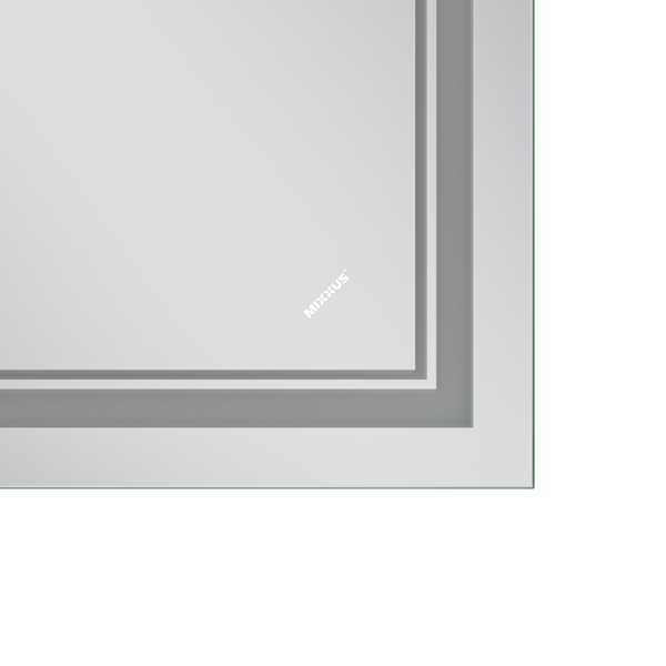 Зеркало Mixxus Premium QUADRO MR20-80x60-Reverse с Led Touch, Anti-fog, димером, регулятором яркости (MP6619) MP6619 фото