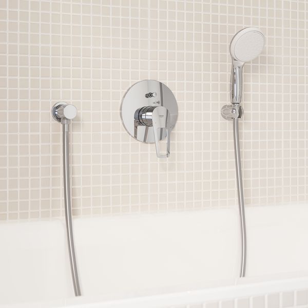 Змішувач прихованого монтажу на 2 споживача Grohe BauLoop New (29081001) 29081001 фото