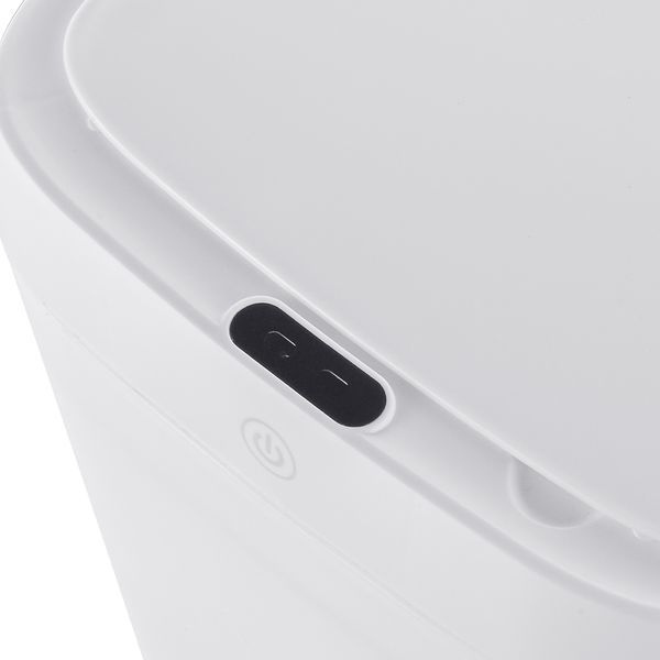 Відро для сміття сенсорне прямокутне Mixxus Wave-TC0314 White 14 л (колір білий) (MI8404) MI8404 фото