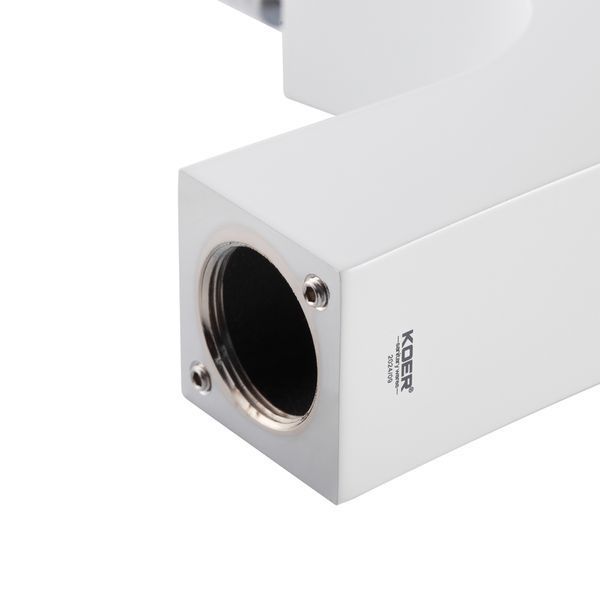 Смеситель для биде Koer KB-20007-04 (Цвет хром+белый) (KR5158) KR5158 фото