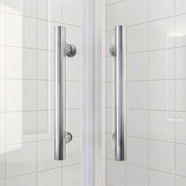 Душевая кабина без поддона Koer SR SC04-90x90x195-TR-01 прозрачное стекло Easy Clean 5мм, хром (KR5360) KR5360 фото