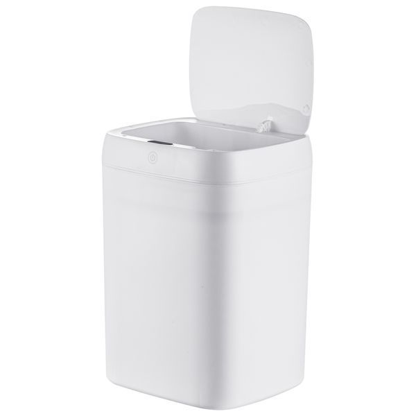 Відро для сміття сенсорне прямокутне Mixxus Wave-TC0314 White 14 л (колір білий) (MI8404) MI8404 фото