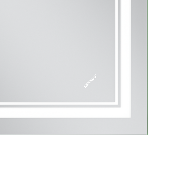 Зеркало Mixxus Premium QUADRO MR20-80x60-Reverse с Led Touch, Anti-fog, димером, регулятором яркости (MP6619) MP6619 фото