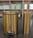 Ершик для унитаза напольный Mixxus Ellipse-TB0202 Brushed Gold (цвет матовое золото) (MI8401) MI8401 фото 15