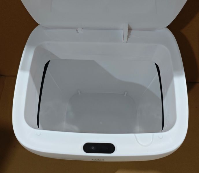 Відро для сміття сенсорне прямокутне Mixxus Wave-TC0314 White 14 л (колір білий) (MI8404) MI8404 фото