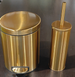 Ершик для унитаза напольный Mixxus Ellipse-TB0202 Brushed Gold (цвет матовое золото) (MI8401) MI8401 фото 17