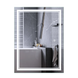 Зеркало Mixxus Premium QUADRO MR20-80x60-Reverse с Led Touch, Anti-fog, димером, регулятором яркости (MP6619) MP6619 фото 1