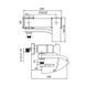 Смеситель для ванны с коротким изливом Koer KB-41007-05 (Цвет черный) (KR3455) KR3455 фото 4