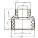 Муфта редукционная ВВ 50x32 PPR Koer K0037.PRO (KP0045) KP0045 фото 2