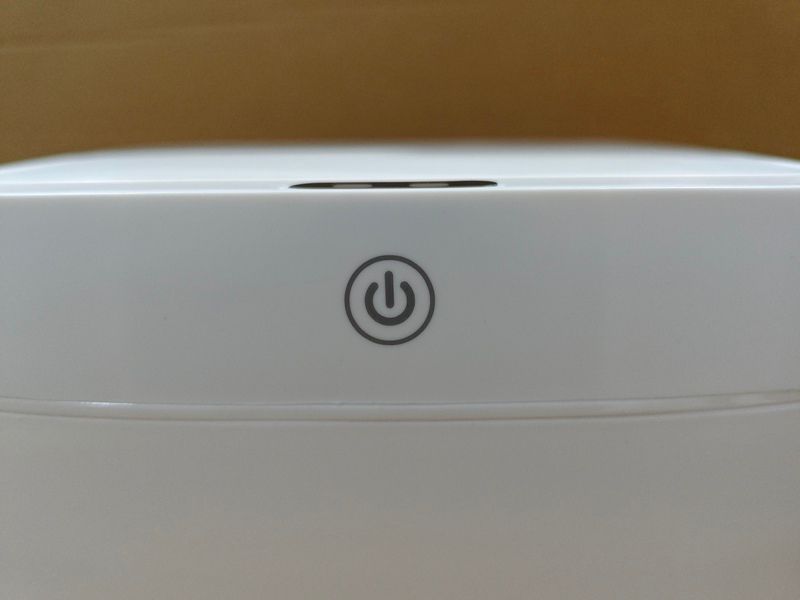 Відро для сміття сенсорне прямокутне Mixxus Wave-TC0314 White 14 л (колір білий) (MI8404) MI8404 фото
