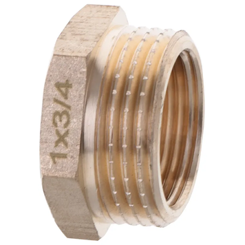 Футорка 3/4''х1'' Koer KF.F0810.WN (без никеля) (KR3036) KR3036 фото