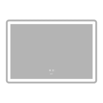 Зеркало Zerix Mirra MR05-100x70 с LED Touch, Anti-fog, димером, регулятором яркости (ZX6060) ZX6060 фото