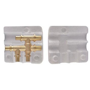 Тройник в ед. площ. Koer KA.TU-20-16-20 - 20(2.8mm)x16(2.2mm)x20(2.8mm) (теплоиз.кожух) (KR5869) KR5869 фото