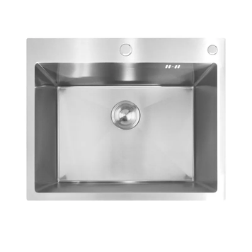 Мойка MIXXUS MH6050 SS COLOR (MH6050 NANO-SILVER) (3.0/0.8) из нерж. стали (цвет нерж.) (MX1932) MX1932 фото