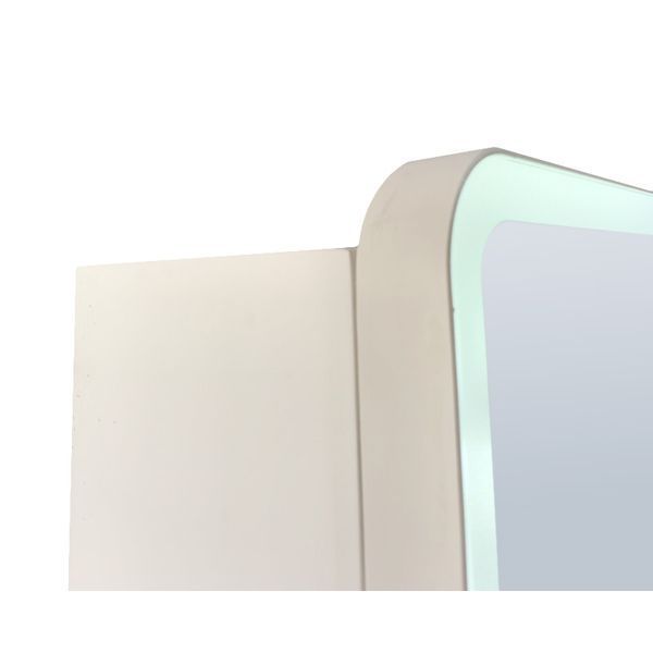 Дзеркальна шафка Mixxus Premium Olivary CM01-70x70x13 з LED Touch, димером, регулятором яскравості (MI8295) MI8295 фото
