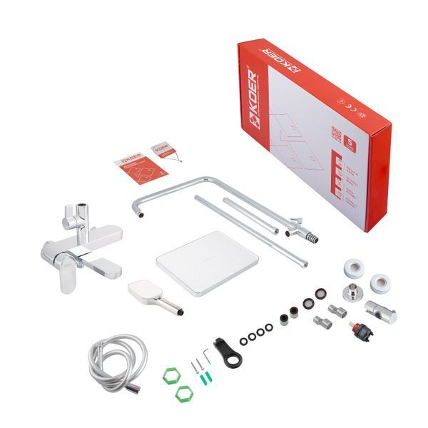 Душова колона зі змішувачемKoer KB-56030-01, 3 функції (KR5427) KR5427 фото