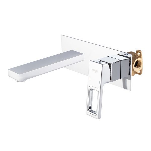 Змішувач для умивальника вбудований KOER KB-16009-01 (Колір хром) (KR5979) KR5979 фото