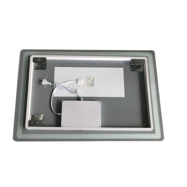 Зеркало Zerix Mirra MR05-90x70-REVERSE с LED Touch, Anti-fog, димером, регулятором яркости (ZX6059) ZX6059 фото