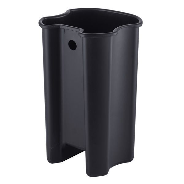 Відро для сміття з плавним закриттям овальне Mixxus Premium Olivary-TC0105 Graphite 5 л колір графіт (MI7063) MI7063 фото