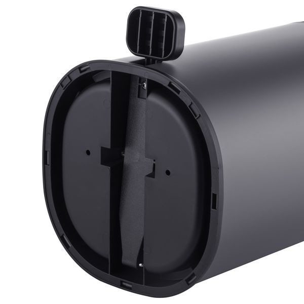 Відро для сміття з плавним закриттям овальне Mixxus Premium Olivary-TC0105 Graphite 5 л колір графіт (MI7063) MI7063 фото