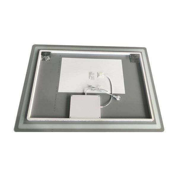 Дзеркало Zerix Mirra MR05-100x70 з LED Touch, Anti-fog, димером, регулятором яскравості (ZX6060) ZX6060 фото