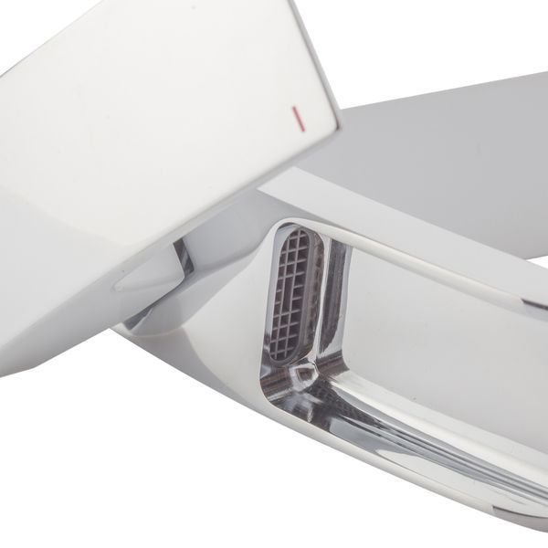 Смеситель для умывальника Koer KB-14007-04 водопад (Цвет хром+белый) (KR5155) KR5155 фото