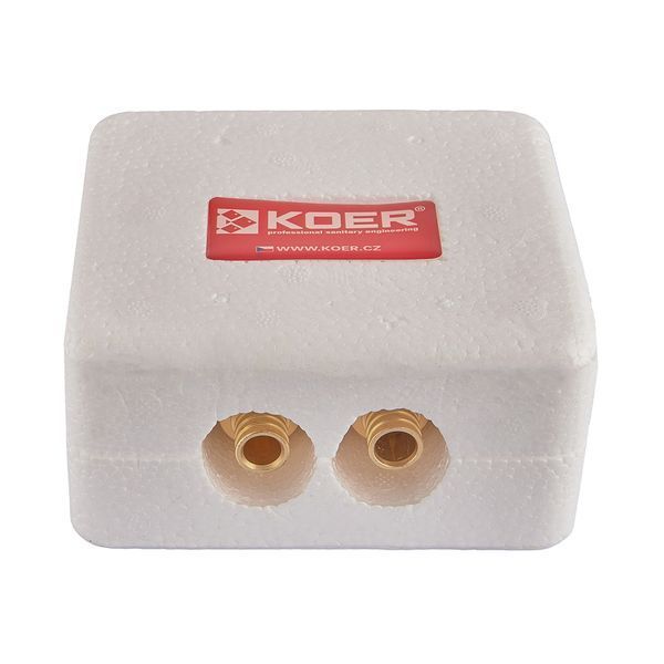 Тройник в ед. площ. Koer KA.TU-20-16-20 - 20(2.8mm)x16(2.2mm)x20(2.8mm) (теплоиз.кожух) (KR5869) KR5869 фото