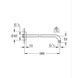 Душевой кронштейн Grohe RSH 380 мм (28361000) 28361000 фото 2