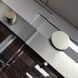 Дверь в нишу Koer SR SD01-120x200-TR-02 прозрачное стекло Easy Clean 8мм, никель (KR5379) KR5379 фото 15