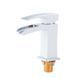 Смеситель для умывальника Koer KB-14007-04 водопад (Цвет хром+белый) (KR5155) KR5155 фото 2