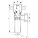 Кран для подключения сантехприборов Koer 1/2x1/2 (KR.517) (KR0108) KR0108 фото 2