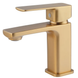 Смеситель для умывальника Haiba Kubus 001 BRUSHED GOLD (HB9622) HB9622 фото 1